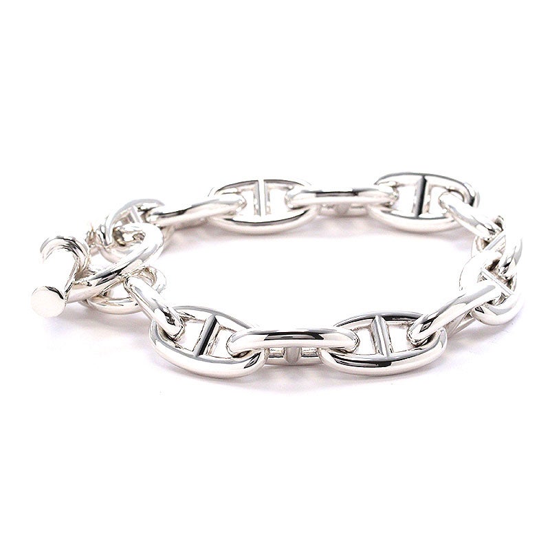 中古】HERMES CHAINE D'ANCRE BRACELET GM 13PIECES エルメス