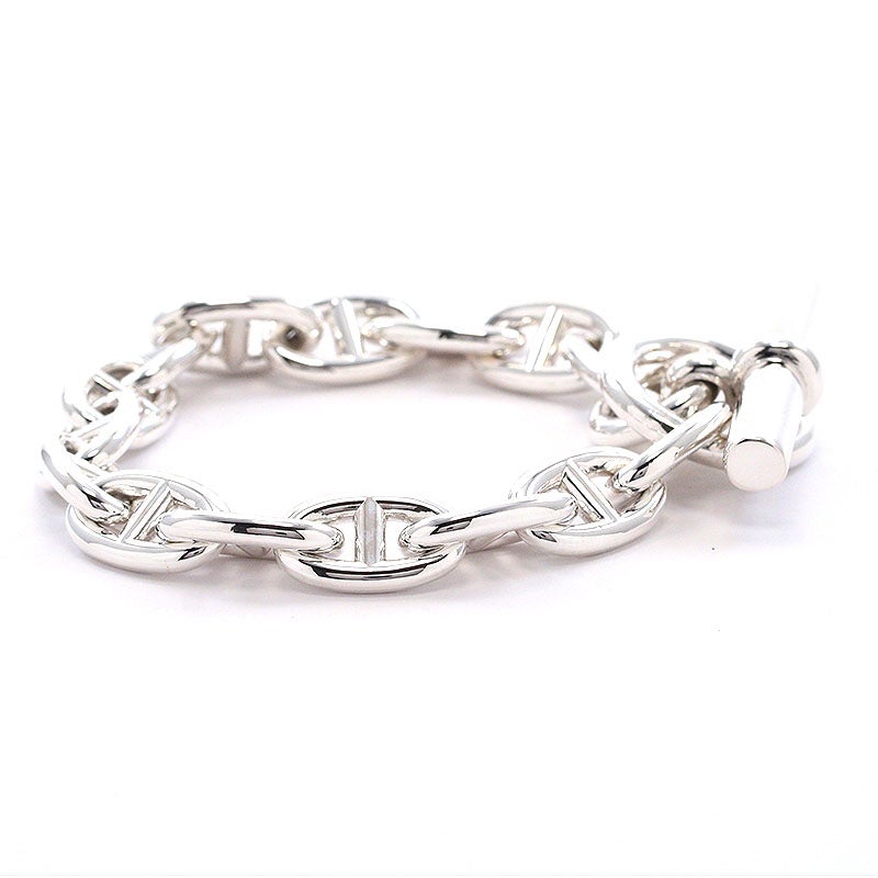 中古】HERMES CHAINE D'ANCRE BRACELET MM 15PIECES エルメス