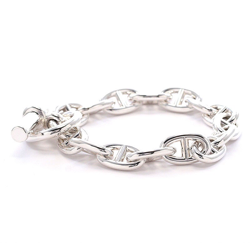 中古】HERMES CHAINE D'ANCRE BRACELET MM 15PIECES エルメス