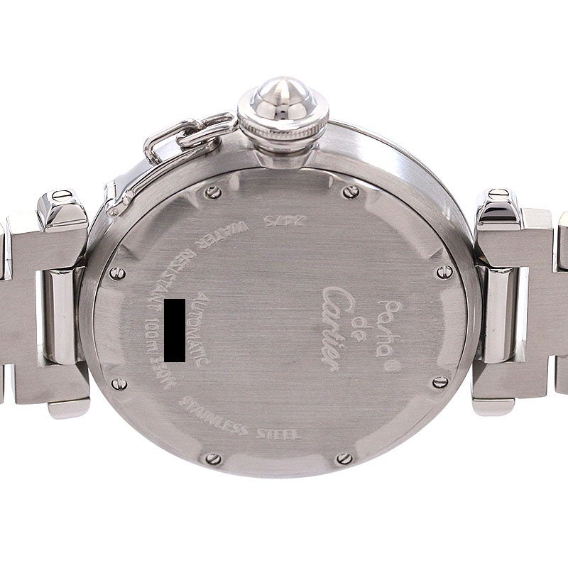 【中古】CARTIER PASHA C DE CARTIER 35MM BIG DATE カルティエ パシャC ドゥ カルティエ 35MM ビッグデイト W31055M7