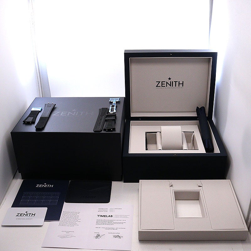 中古】ZENITH DEFY EXTREAM CARL COX LIMITED EDITION ゼニス デファイ