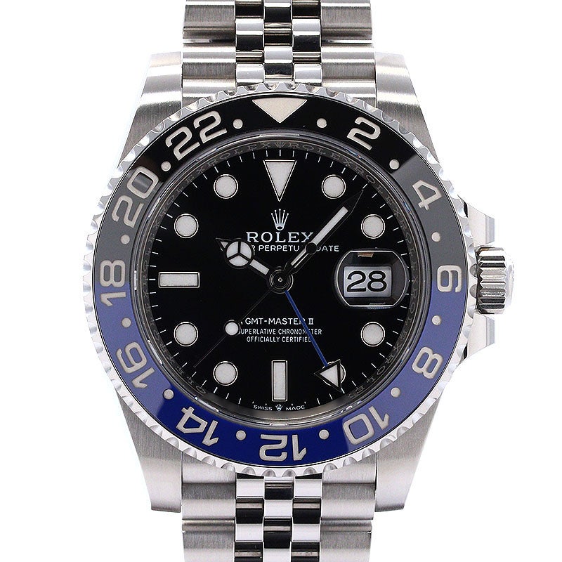 中古】ROLEX GMT-MASTER II ロレックス GMTマスターII M126710BLNR