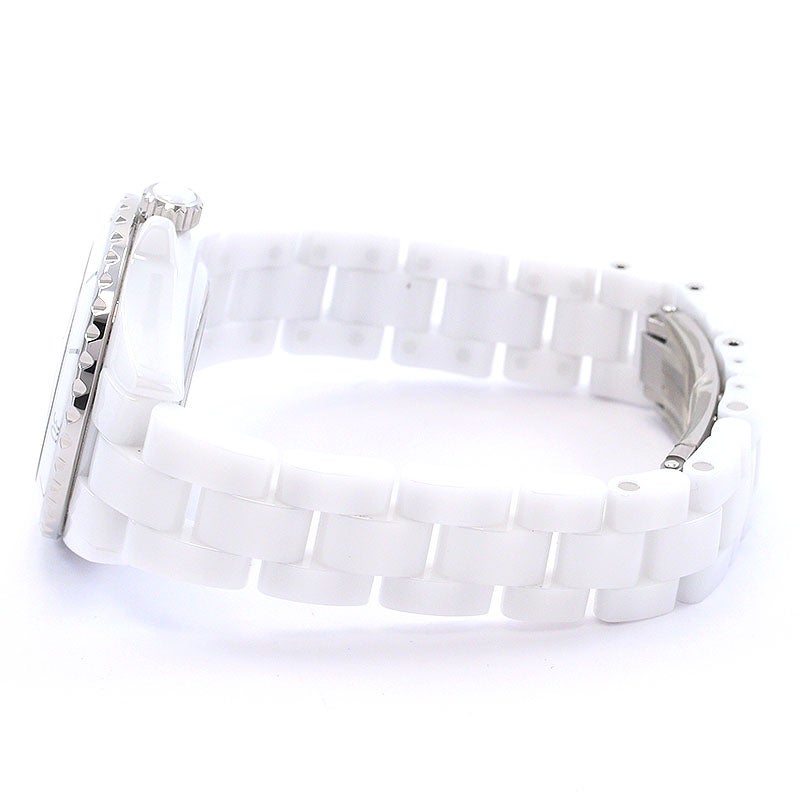 中古】CHANEL J12 WHITE CERAMIC 33MM シャネル J12 ホワイト