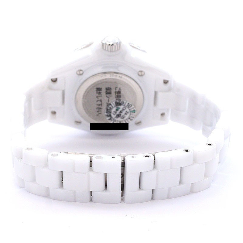 中古】CHANEL J12 WHITE CERAMIC 33MM シャネル J12 ホワイト