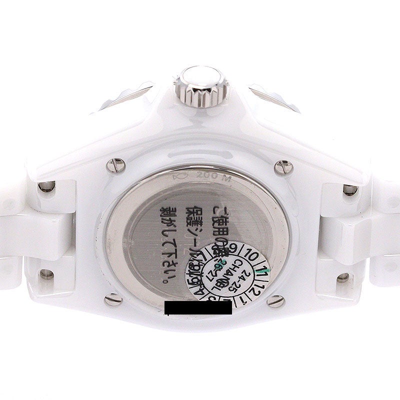 中古】CHANEL J12 WHITE CERAMIC 33MM シャネル J12 ホワイト