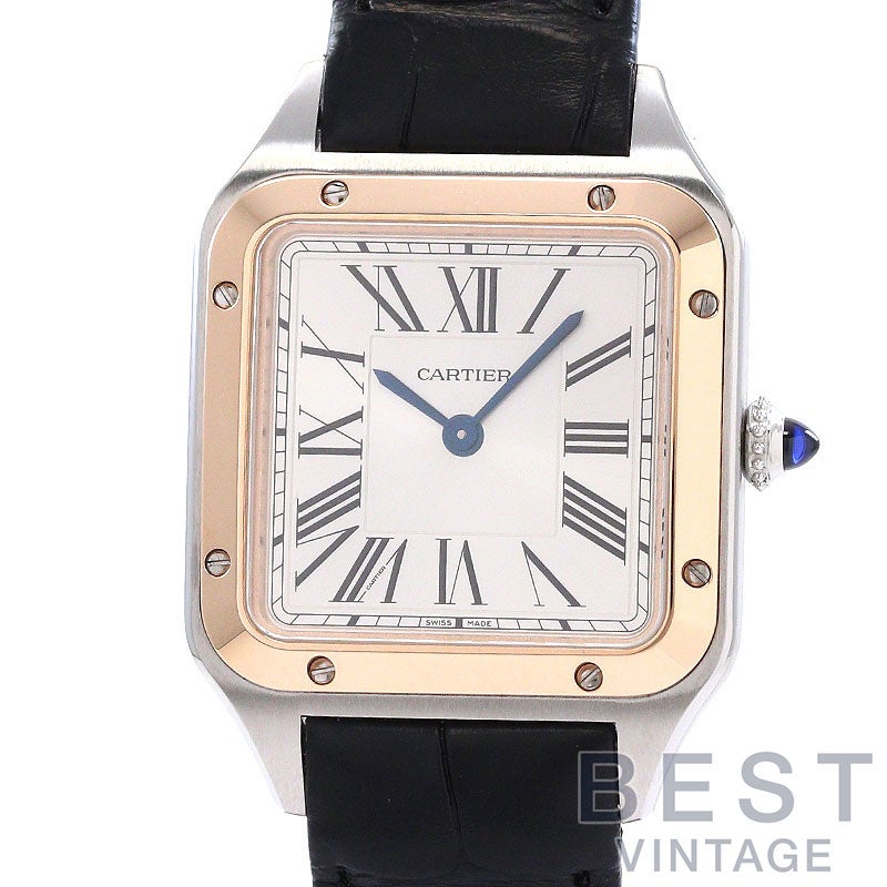 【中古】CARTIER SANTOS-DUMONT SMALL MODEL カルティエ サントス-デュモン SM W2SA0012