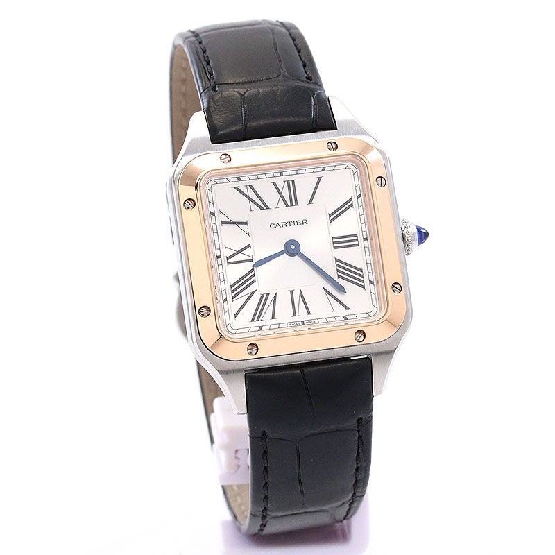 【中古】CARTIER SANTOS-DUMONT SMALL MODEL カルティエ サントス-デュモン SM W2SA0012