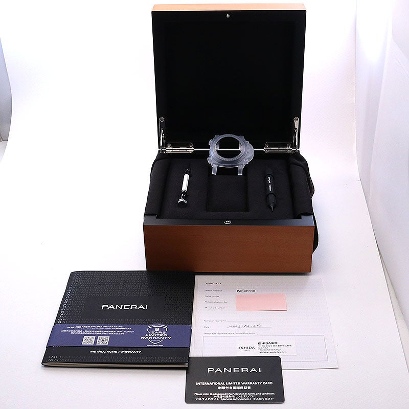 【中古】PANERAI LUMINOR CHRONO 44MM オフィチーネ・パネライ ルミノール クロノ 44MM PAM01110