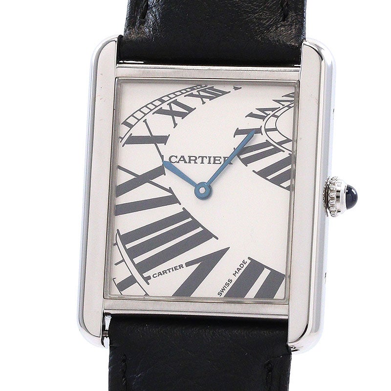 【中古】CARTIER TANK SOLO LARGE MODEL ANIMATION DIAL カルティエ タンク ソロ LM アニメーションダイヤル W5200017