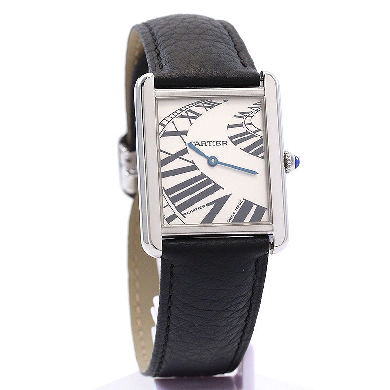 中古】CARTIER TANK SOLO LARGE MODEL ANIMATION DIAL カルティエ