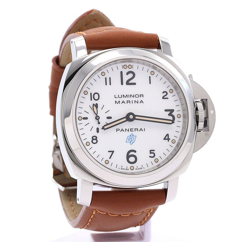 【中古】OFFICINE PANERAI LUMINOR MARINA LOGO ACCIAIO 44MM オフィチーネ・パネライ ルミノール マリーナ ロゴ アッチャイオ 44MM PAM00660