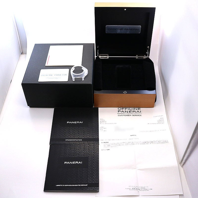 中古】OFFICINE PANERAI LUMINOR MARINA LOGO ACCIAIO 44MM