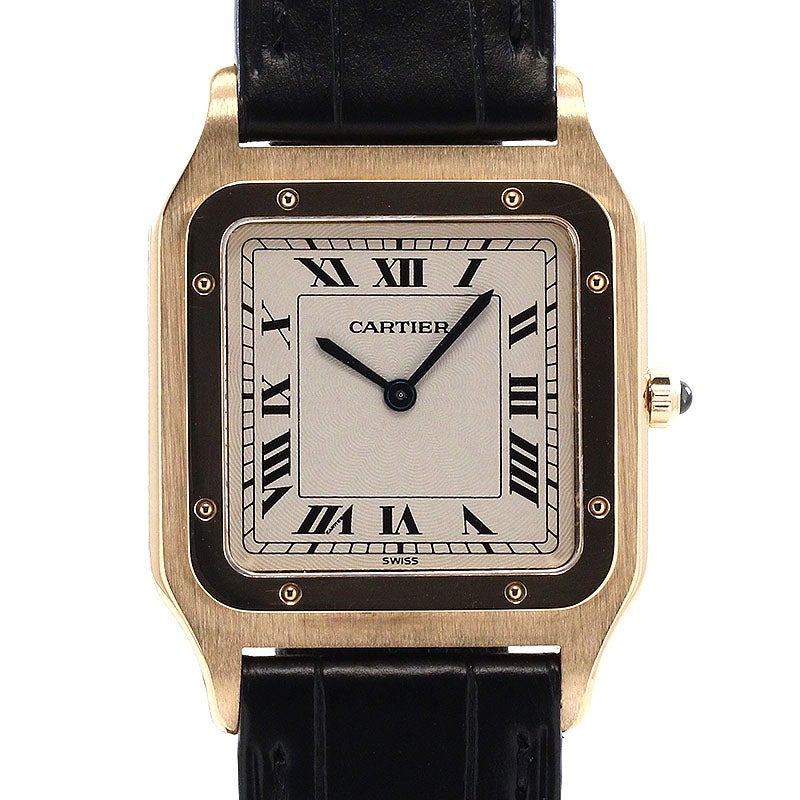 【中古】CARTIER SANTOS-DUMONT LARGE MODEL PRE-CPCP カルティエ サントス デュモン LM プレCPCP W1505456