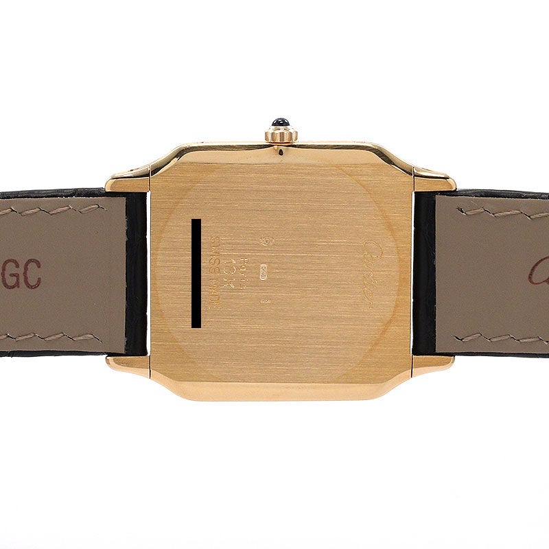 中古】CARTIER SANTOS-DUMONT LARGE MODEL PRE-CPCP カルティエ