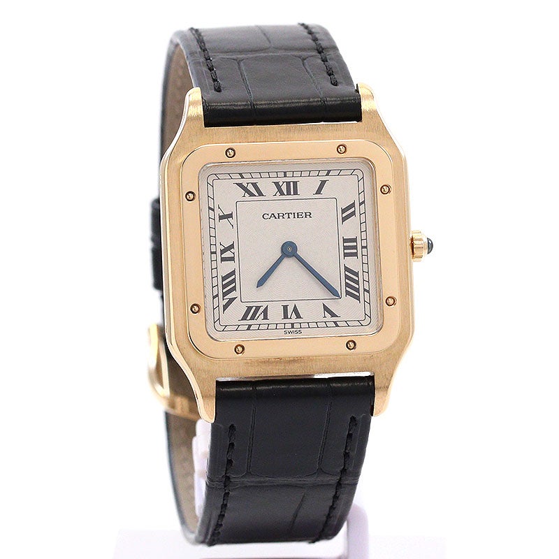 【中古】CARTIER SANTOS-DUMONT LARGE MODEL PRE-CPCP カルティエ サントス デュモン LM プレCPCP W1505456