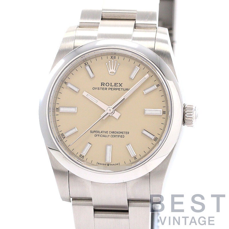 【中古】ROLEX OYSTER PERPETUAL 34 ロレックス オイスターパーペチュアル 34 M124200-0007