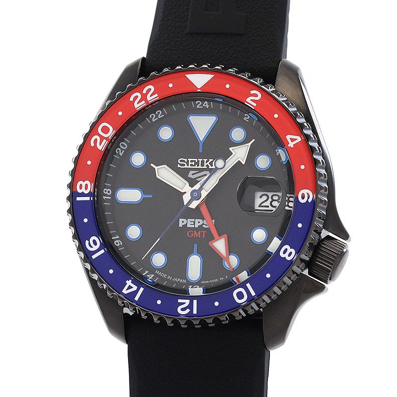 中古】SEIKO 5 SPORT SKX SERIES PEPSI COLLABORATION LIMITED EDITION