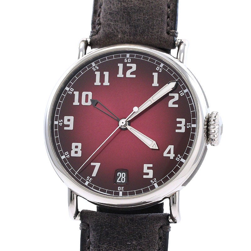 【中古】H.MOSER HERITAGE DUAL TIME H.モーザー ヘリテージ・デュアルタイム 8809-1200