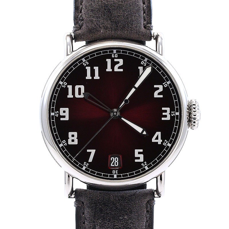 【中古】H.MOSER HERITAGE DUAL TIME H.モーザー ヘリテージ・デュアルタイム 8809-1200