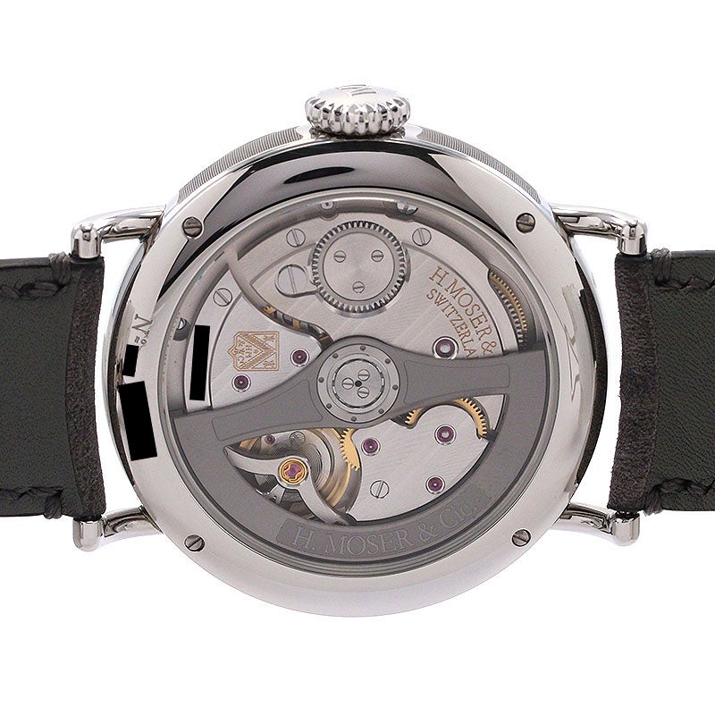 【中古】H.MOSER HERITAGE DUAL TIME H.モーザー ヘリテージ・デュアルタイム 8809-1200