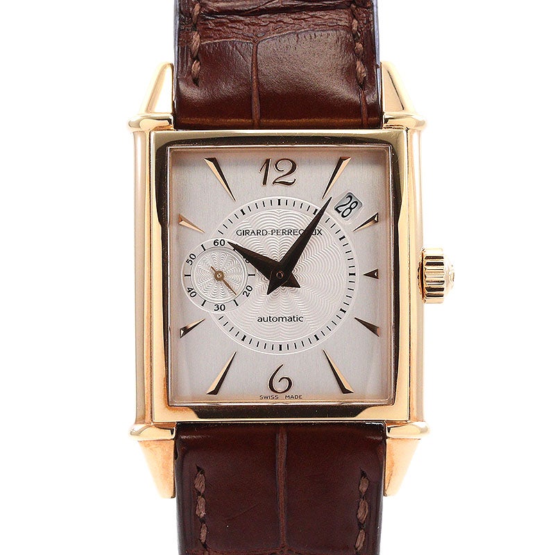 クリストフル ヴィンテージ デスク時計 置き時計 保管品 SwissMADE 中古】GIRARD-PERREGAUX VINTAGE 1945 ジラール・ペルゴ ヴィンテージ
