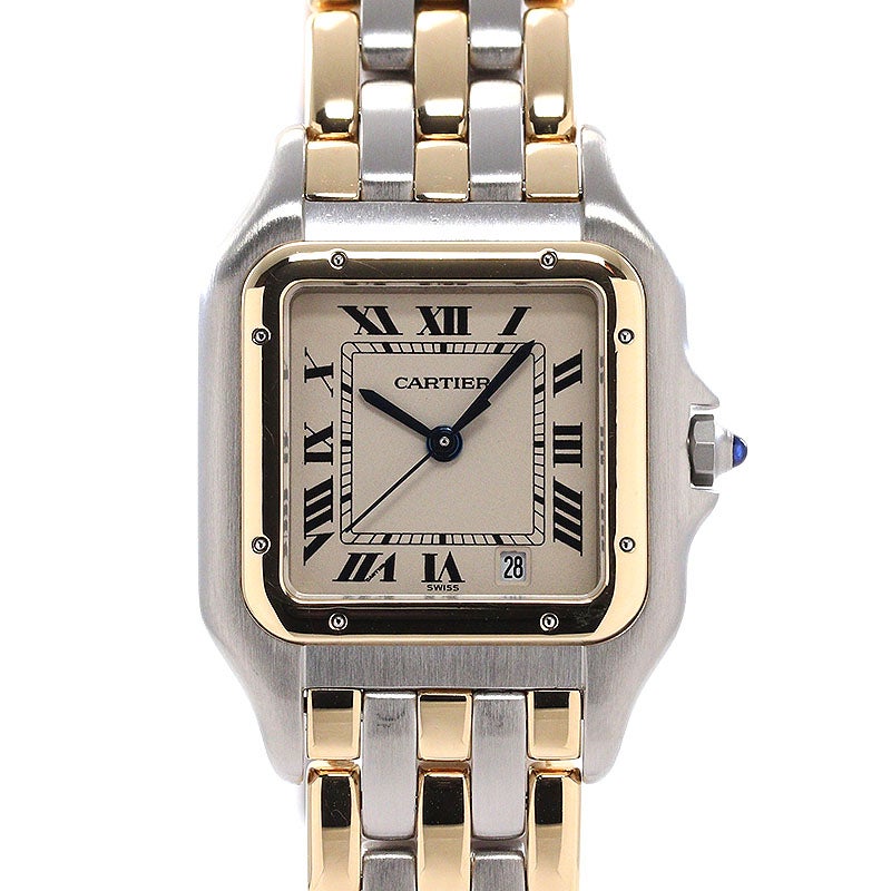 カルティエ CARTIER セリエ ドゥ カルティエ 中古】CARTIER PANTHERE DE CARTIER MEDIUM MODEL 3ROW カルティエ