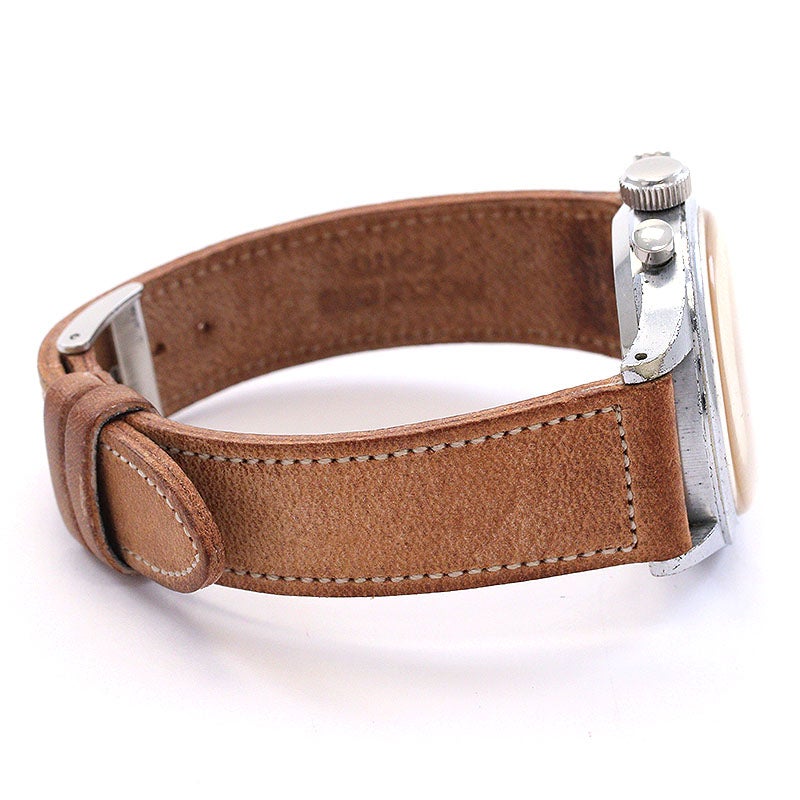 【中古】RECORD CLAMSHELL CASE BICOMPAX CHRONOGRAPH by S.BARRUCH & Co レコード クラムシェルケース バイコンパックス クロノグラフ by S.BARRUCH & Co -