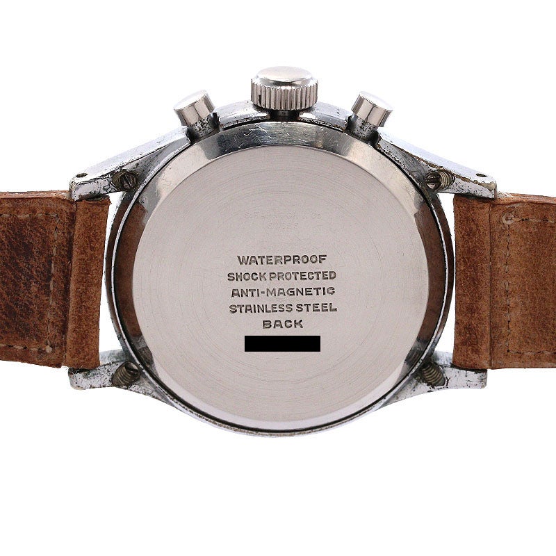 【中古】RECORD CLAMSHELL CASE BICOMPAX CHRONOGRAPH by S.BARRUCH & Co レコード クラムシェルケース バイコンパックス クロノグラフ by S.BARRUCH & Co -