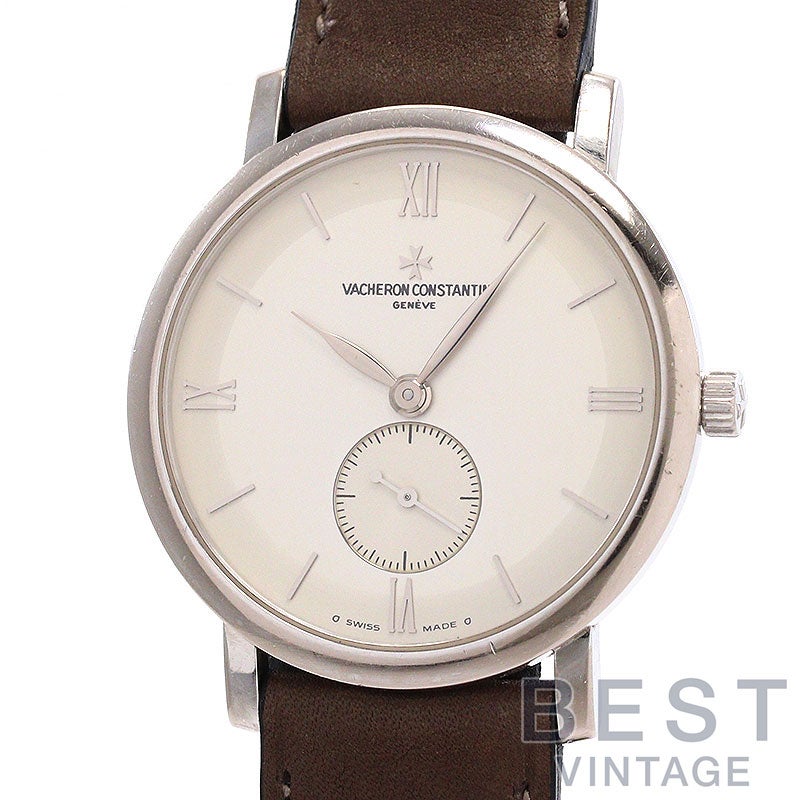 【中古】VACHERON CONSTANTIN PATRIMONY SMALL SECONDS ヴァシュロン・コンスタンタン パトリモニー セミフラット スモールセコンド 81160/000G-9062 (81160/1)