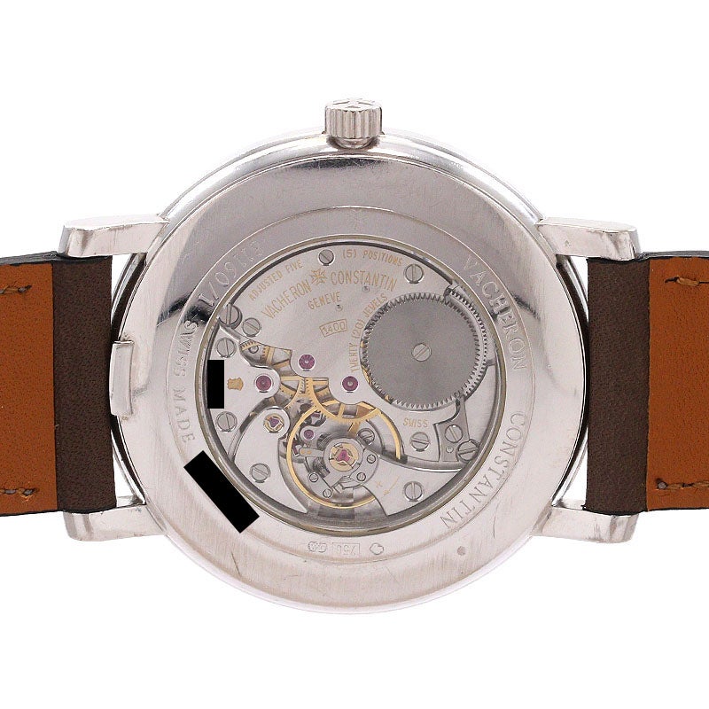【中古】VACHERON CONSTANTIN PATRIMONY SMALL SECONDS ヴァシュロン・コンスタンタン パトリモニー セミフラット スモールセコンド 81160/000G-9062 (81160/1)