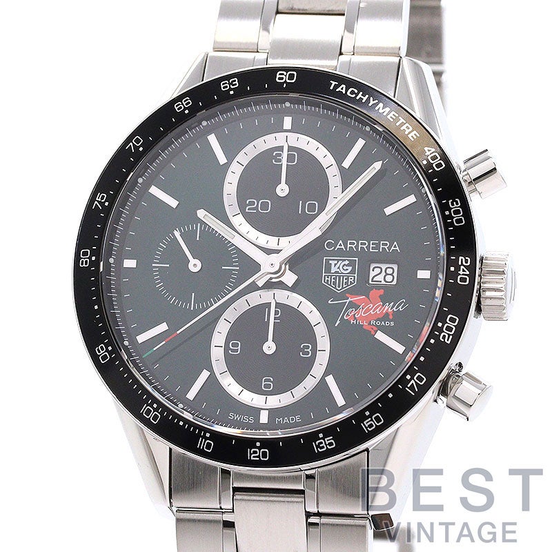 【中古】TAG HEUER CARRERA CALIBRE 16 CHRONOGRAPH TOSCANA HILL ROADS タグ・ホイヤー カレラ キャリバー16 クロノグラフ トスカーナ ヒルロード CV201Q.BA0794