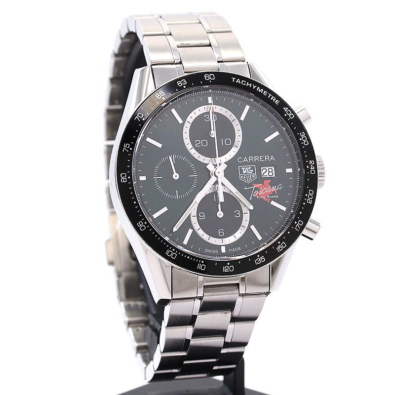 【中古】TAG HEUER CARRERA CALIBRE 16 CHRONOGRAPH TOSCANA HILL ROADS タグ・ホイヤー カレラ キャリバー16 クロノグラフ トスカーナ ヒルロード CV201Q.BA0794