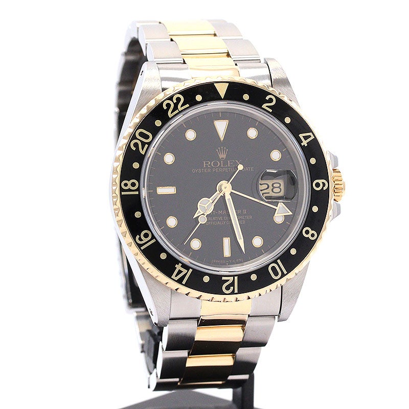 中古】ROLEX GMT-MASTER II ロレックス GMTマスター II M16713