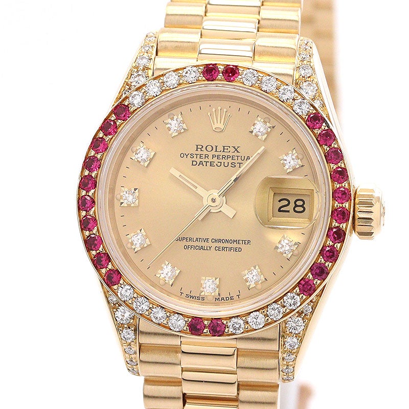 中古】ROLEX OYSTER PERPETUAL LADY-DATEJUST 26 ロレックス
