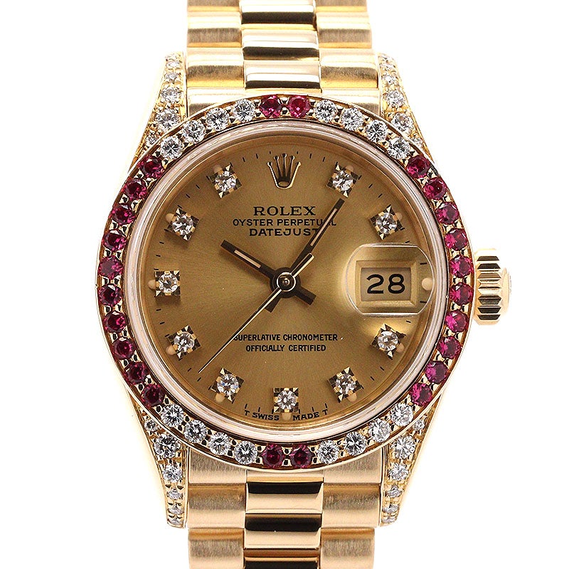 中古】ROLEX OYSTER PERPETUAL LADY-DATEJUST 26 ロレックス