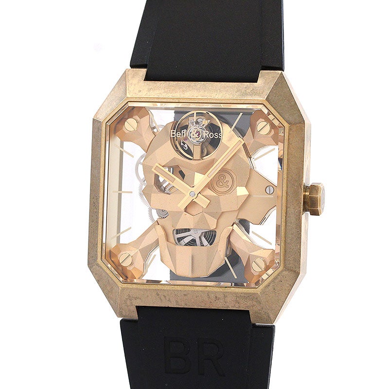 中古】BELL & ROSS BR-01 CYBER SKULL BRONZE ベル＆ロス BR-01