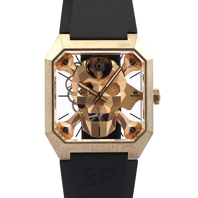 中古】BELL & ROSS BR-01 CYBER SKULL BRONZE ベル＆ロス BR-01