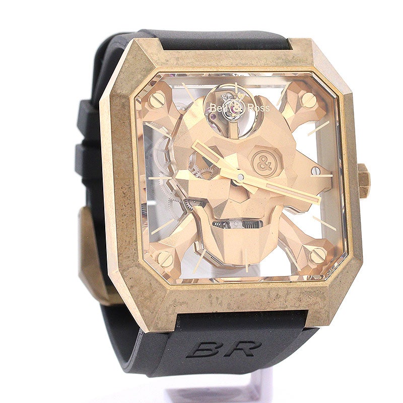 中古】BELL & ROSS BR-01 CYBER SKULL BRONZE ベル＆ロス BR-01