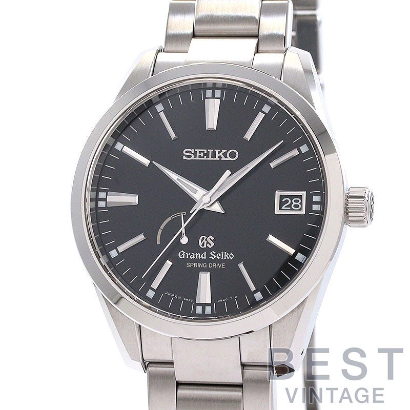 中古】GRAND SEIKO 9R SPRING DRIVE POWER RESERVE グランドセイコー
