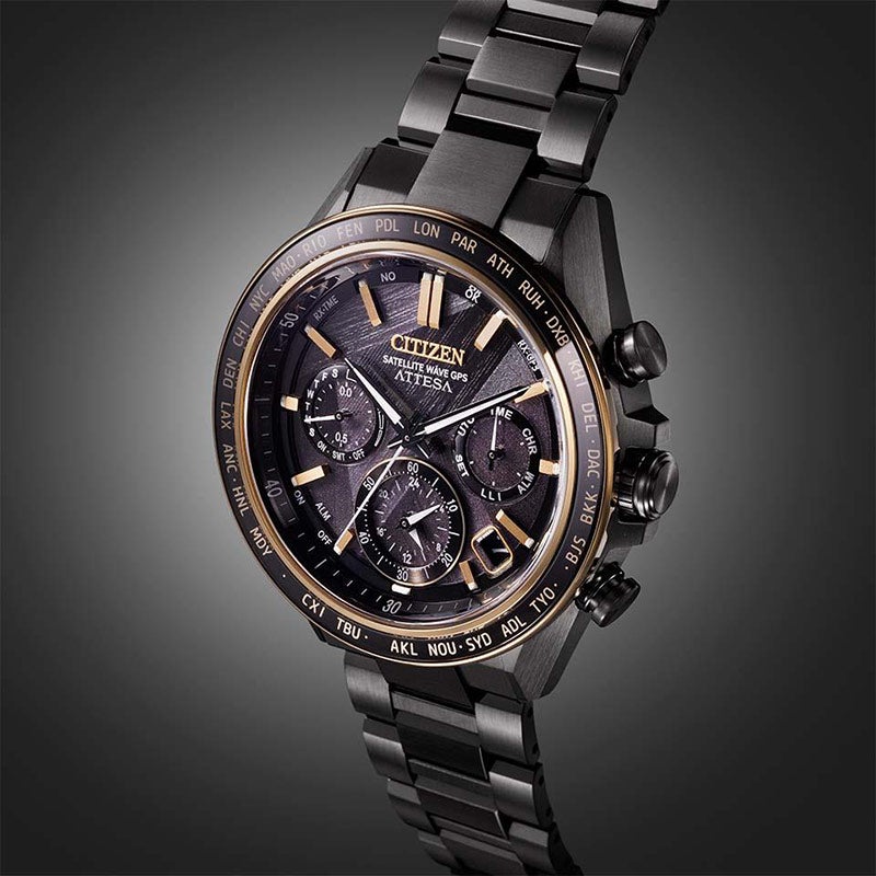 CITIZEN ATTESA ACT Line Black Titanium Series シチズン アテッサ アクトライン ブラックチタンシリーズ CC4078-51E