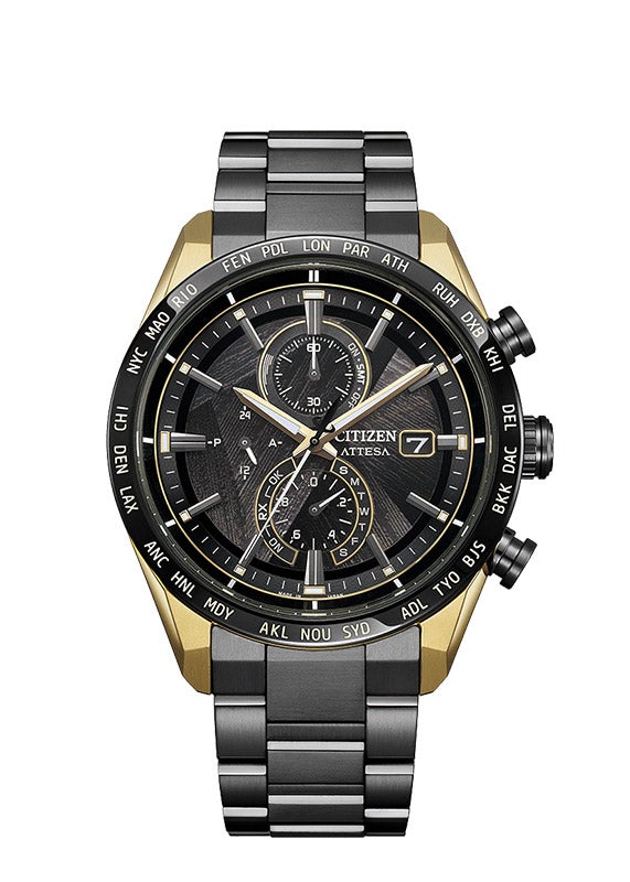 CITIZEN ATTESA ACT Line Black Titanium Series シチズン アテッサ アクトライン ブラックチタンシリーズ AT8384-58E