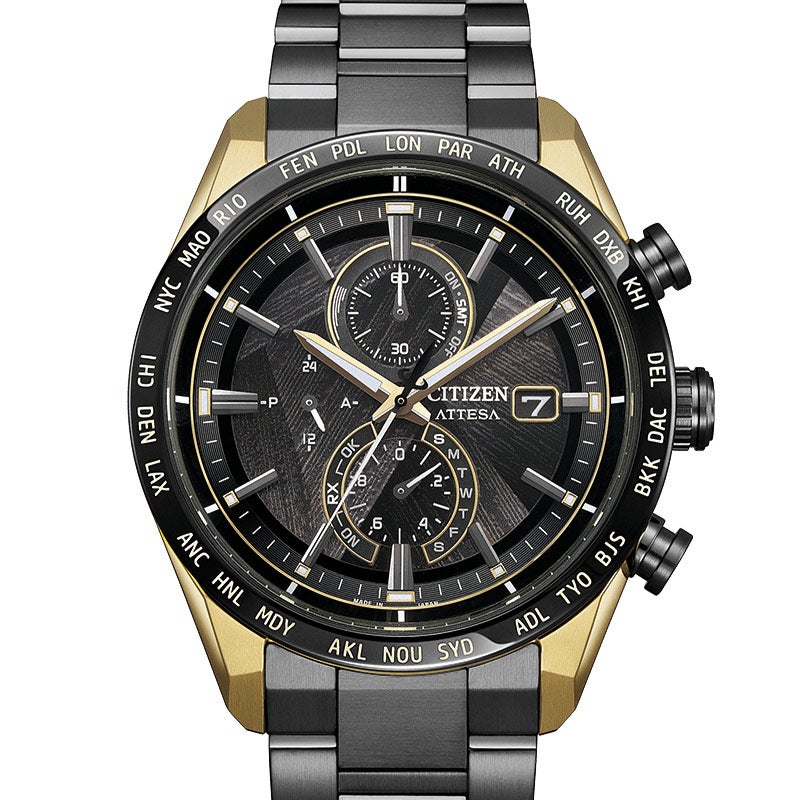 CITIZEN ATTESA ACT Line Black Titanium Series シチズン アテッサ アクトライン ブラックチタンシリーズ AT8384-58E