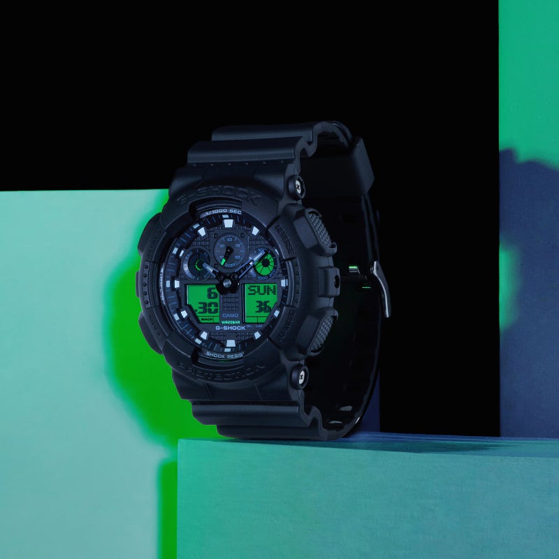G-SHOCK ANALOG DIGITAL GA-100 SERIES ジーショック アナログデジタル 