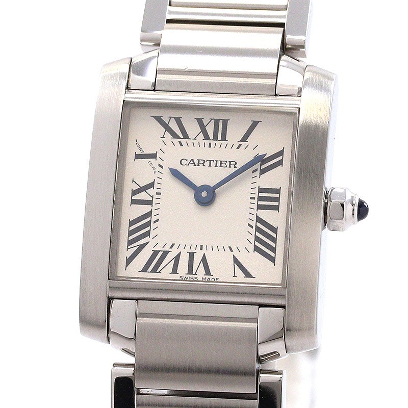 【中古】CARTIER TANK FRANCAISE SMALL MODEL カルティエ タンク フランセーズ SM W51008Q3