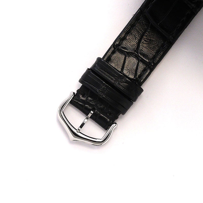 中古】CARTIER SANTOS-DUMONT LARGE MODEL BLACK LACQUER カルティエ