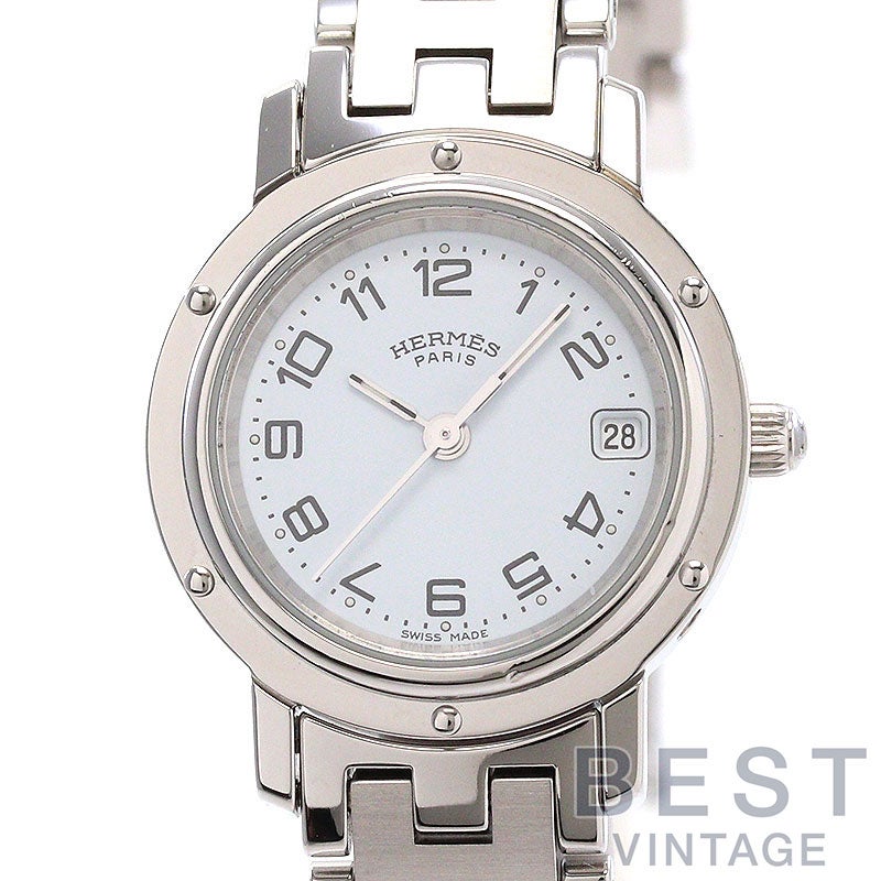 中古】HERMES CLIPPER QUARTZ エルメス クリッパー クォーツ CL4.210