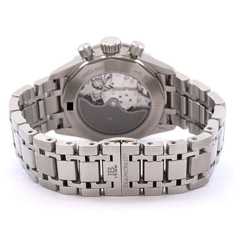 【中古】 ばらとシャンペン 中古】BLANCPAIN FIFTY FATHOMS BATHYSCAPHE CHRONOGRAPH FLYBACK