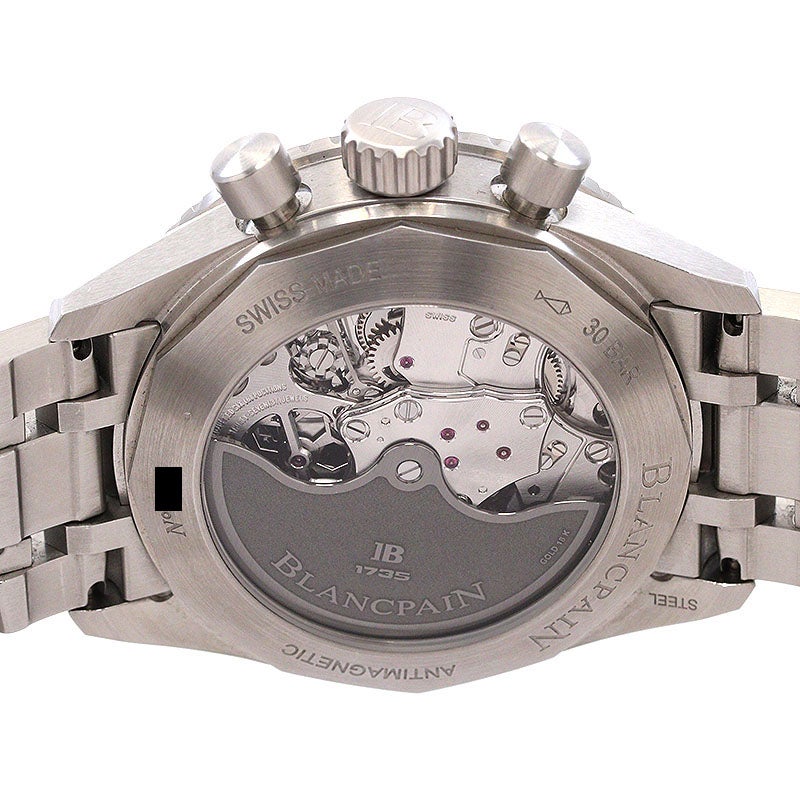 【中古】BLANCPAIN FIFTY FATHOMS BATHYSCAPHE CHRONOGRAPH FLYBACK ブランパン フィフティ ファゾムス バチスカーフ クロノグラフ フライバック 5200-1110-70B (N05200O011010N070B)