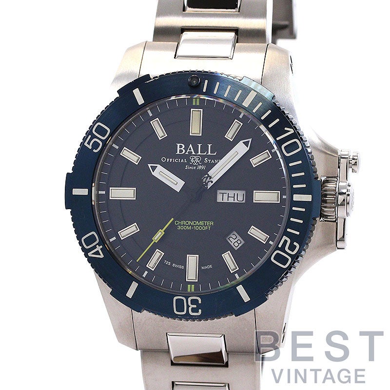 【中古】BALL WATCH ENGINEER HYDROCARBON SUBMARINE WARFARE 42MM ボール ウォッチ エンジニア ハイドロカーボン サブマリン ウォーフェア 42MM DM2276A-S3CJ-BK