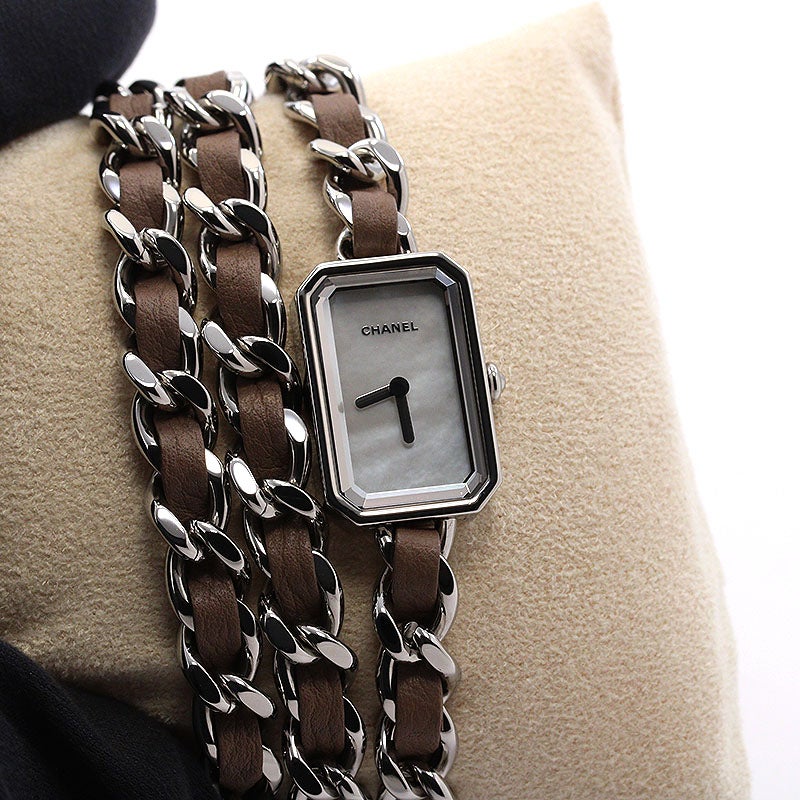 ハーロックベージュ 中古】CHANEL PREMIERE ROCK BEIGE シャネル プルミエール ロック